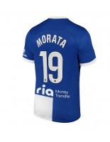 Atletico Madrid Alvaro Morata #19 Vieraspaita 2023-24 Lyhythihainen